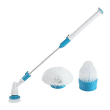 Charger l&#39;image dans la galerie, Electric Spin Scrubber Brush Set - Battery Operated Floor Cleaner
