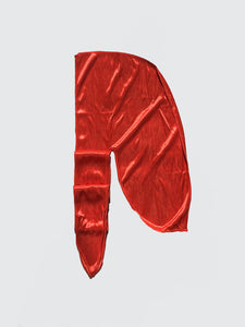 Red Silky Durag